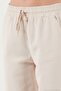 Cotton Regular Waist Regular Fit Straight Leg Trousers Women's Pants 668Yp42282S4 - 6