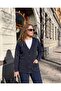 Patterned Steel Knit Classic Tricot Jacket