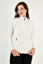 High Collar Zipper Pocket Fleece Cardigan Polar 5907002 - 4