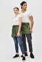 Cafe, Barista, Hairdresser, Bartender, Florist, Kitchen Apron, Stain Resistant, Half Short Apron - 2