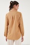 Cotton Regular Fit Pocket Shirt Women's Shirt Cf25S16992 - 7