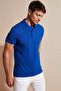 100% Cotton Regular Fit Buttoned Polo Neck T Shirt Men's Polo Neck T Shirt5902127 - 2