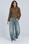 Women's Sleeve Detailed Jacket - 5