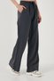 Cotton Relaxed Fit High Waist Wide Leg Pants Women's Pants 668Yp5118 - 4