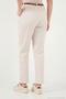Stretch Cotton Regular Fit High Waist Straight Short Leg Belted Trousers Women's Pants 668Yp5335 - 7