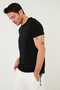 Cotton Crew Neck Basic t Shirt Men's t Shirt 59020001 - 3