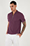 Cotton Regular Fit Half Zipper t Shirt Men's t Shirt 5902653 - 5