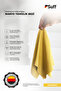 Geissblatt Bathroom Microfiber Cloth High Absorbent Shower Cabin and Tile Drying Cloth 50X40 cm Yellow - 3