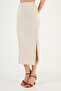 Slim Fit Rope Strap Slit Suit Women's Suit 5865278 - 4