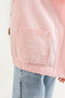 Girl's Jacket, T-Shirt, Star Stone Detailed Loose-Legged Jean Trousers 3-Piece Set 9103 Spr - 4