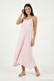 Regular Fit Rope Strap Long Dress Women's Dress 5865732 - 5