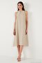 Regular Fit Halter Neck Midi Dress Women's Dress 67810049 - 6