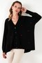 Comfortable Cut V-Neck Knitwear Cardigan Women's Cardigan 4616190 - 5
