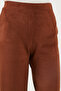 Scuba Suede High Waist Wide Leg Pants Women's Pants 5865974 - 6