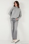 Oversize Fit Turtleneck Soft Textured 2'Li Package Knitwear Sweater Women Sweater 680Kz00469S2 - 4