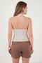 Slim Fit Halter Neck Backless Double Pack Blouse Women's Bluz 5866664 - 7