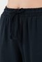 Cotton Waist-Tied High Waist Linen-Look Short-Leg Trousers Women's Pants 668Yp5134 - 6
