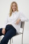 Cotton Relaxed Fit Bow Detailed Collar Shirt Women's Shirt 6925407 - 4