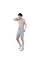 Boxers 3-Pack 100% Combed Cotton Knitted Relaxed Fit - Black /Grey /Navy Blue - 4