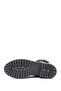 Women's Gray Zippered Genuine Leather Boots - 6