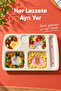 6-Compartment Melamine Children's Plate - Food Plate - Extra Durable Bpa Free Nutrition Plate - Güneş - 2