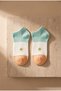 Children's Starry Step Socks Ice Blue - 3