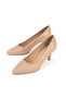 , Women's Genuine Leather Heeled Shoes 1511030Z324 Cappuccino - 6