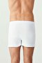 5 Pieces of 100% Cotton Buttoned Men's Boxers - 3