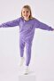 Us Polo Assn. Girl's Winter 3 Thread Pajamas Set - 3
