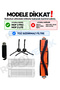 Xiaomi Mop 2 Pro (Black) Mjst1Shw Compatible Replacement Brush Filter Set-6 Pieces