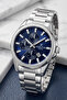 Damat Special Men's Wristwatch Silver Color Steel Band Dke2049C5 - 3