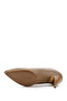 Women's Mink Antique Pointed Toe Medium Thin Heeled Stiletto - 6