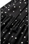 Viscose Fabric Polka Dot Layered Dress 5587-03 Black - 7