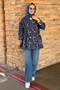 Mosaic Pattern Cotton Jacket - 4