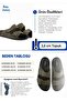 Madrid 4 Season Anatomical Sole Velcro Adjustable Men's Slippers 5001 Khaki - 7