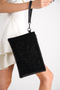Patent Leather Croco Patterned Paris Women's Clutch Bag - 5