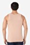 Men's Invisible Skin Color Undershirt 100% Cotton - 4