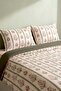 Lora Double Breathable Cotton Duvet Cover Set - 7
