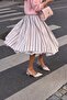 Esmerelda Pointed Toe Women's Shoes with Back Strap and Medium Heel - 7