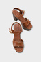 Sheilah Platform Cross-Strapped Ankle Strap Women's Sandals - 5
