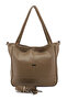 Women's Mink Long Strap Hand and Shoulder Bag