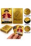 One Piece Playing Card - Special Series Gold Pvc Playing Card 25 Pcs
