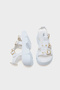 Cherry Thick Sole Ankle Strap Comfort Sole Women's Sandals - 4