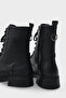 Estell Side Zipper Lace-Up Women's Boots - 3