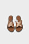 Maddy 8098 Genuine Leather Women's Bodrum Slippers - 5