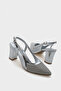 Ola 750 Women's Heeled Stone Mesh Open Back Shoes - 4