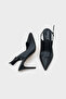 Open Back Mid Heel Soft Padded Sole Women's Shoes - 5