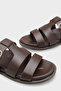 Florrie Three-Strap Buckle Women's Slippers - 5