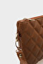 Paris Quilted Women's Tan Bag - 4
