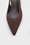 Flori Pointed Toe Mid-Heel Open-Back Women's Shoes - 3
